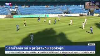 Senici sa doma nedarilo, generálku s FC Slovácko prehrala