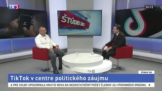 ŠTÚDIO TA3: O. Macko o sociálnej sieti TikTok v politike