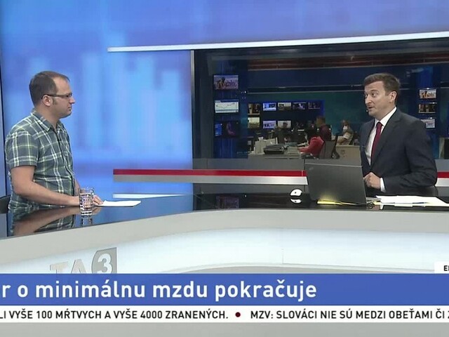 HOSŤ V ŠTÚDIU: Analytik M. Páleník o minimálnej mzde