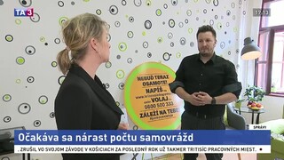 Psychológ M. Madro o očakávanom náraste počtu samovrážd