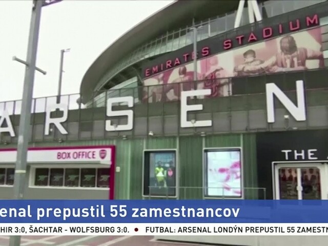 Pandémia neobišla ani Arsenal, prepustil desiatky zamestnancov