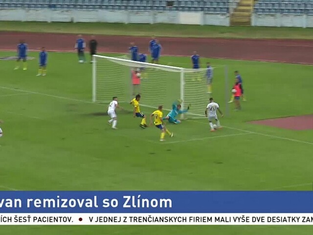 Slovan odohral posledný zápas prípravy, so Zlínom remizoval