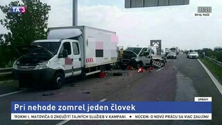 Na diaľnici D2 došlo k tragickej nehode, hlásia obeť