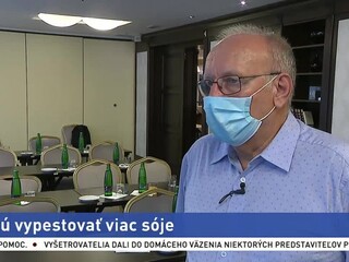 Predseda ZVKSOS M. Uhrík o dôležitosti pestovania sóje
