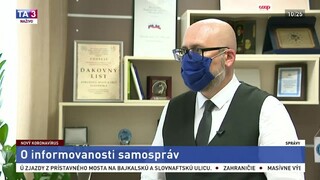 Riaditeľ Kancelárie ZMOS M. Kaliňák o informovanosti samospráv