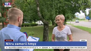 Ľ. Šterdásová z MÚ v Nitre o akútnom premnožení bzdôch