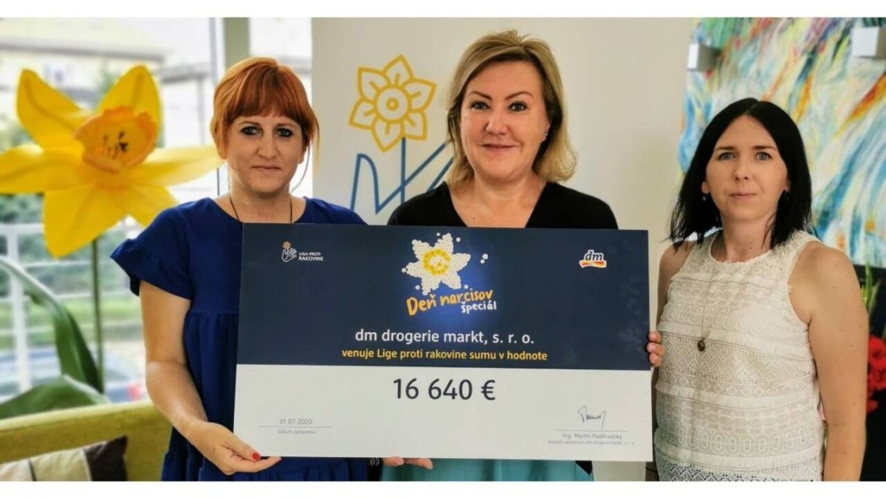 Z dm putuje na podporu onkologických pacientov 42-tisíc eur