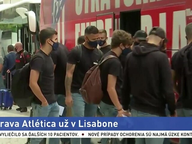 Testy boli negatívne, výprava Atlética Madrid je v Lisabone