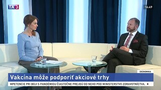 Analytik S. Pánis o vplyve vakcíny na akciové trhy