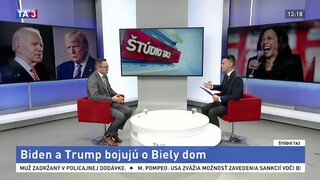 ŠTÚDIO TA3: Dekan UMB B. Kováčik o voľbách v USA