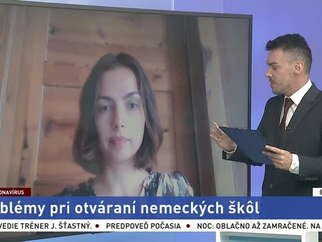 ŠTÚDIO TA3: Spolupracovníčka V. Bellová o otvorení nemeckých škôl