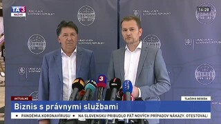 TB I. Matoviča a ministra J. Budaja o biznise s právnymi službami