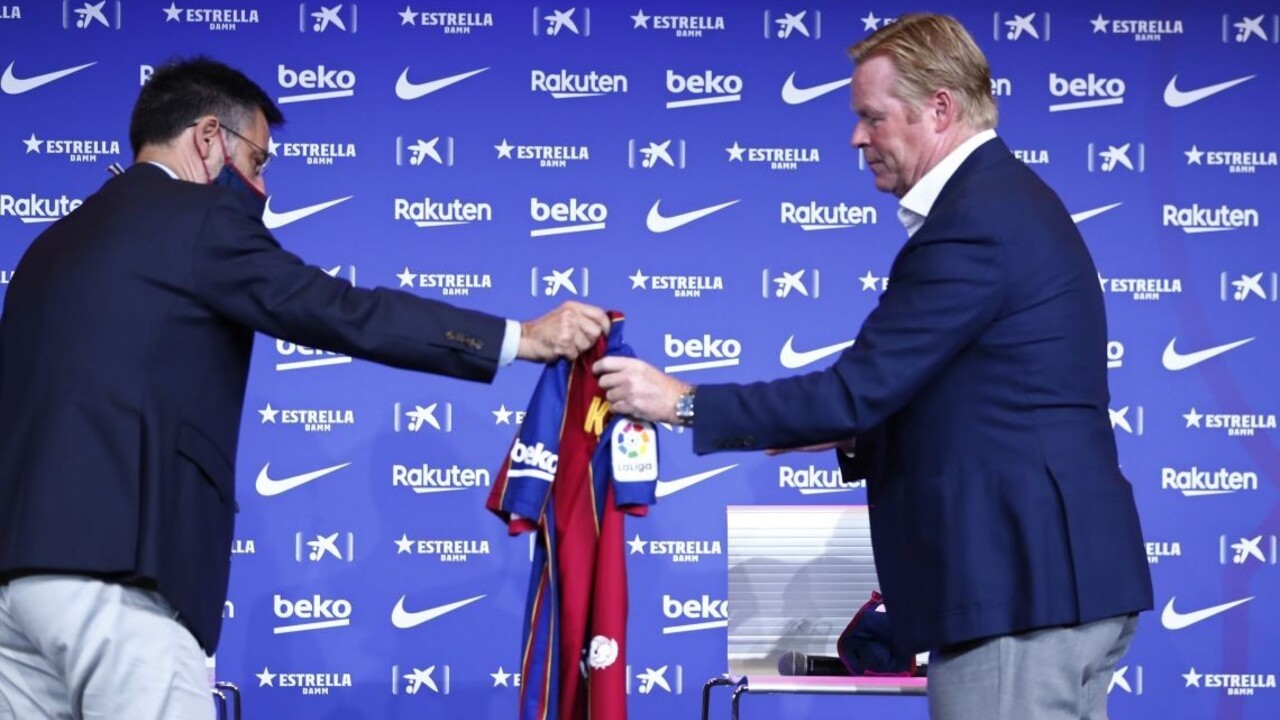 Koeman nahradil Setiéna, povedie Barcelonu k lepším výsledkom