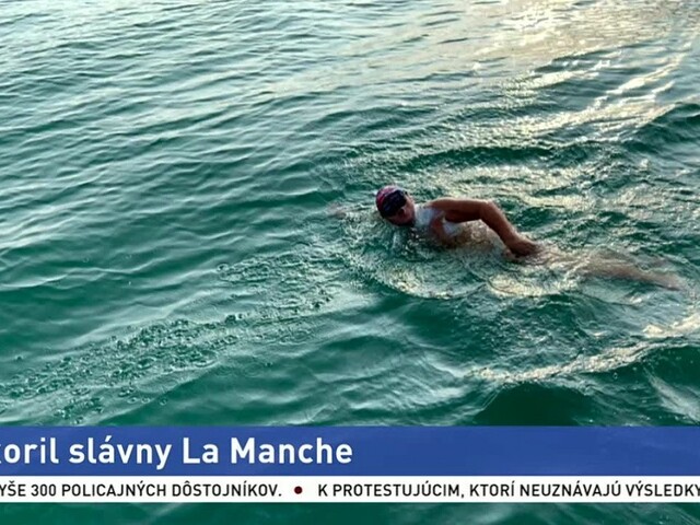 49-ročný Slovák pokoril La Manche, úsek zdolal za 16 hodín