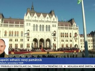 Spravodajca L. Vallach o odhalení nového pamätníka v Budapešti