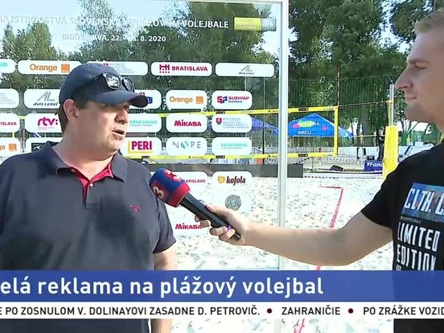 Organizátor T. Singer o deviatom turnaji Summer Beach Tour 2020