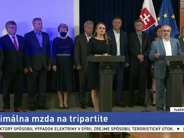 Brífing odborárov o dôvode predčasného odchodu z rokovania tripartity