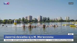 Jazernú desiatku spestrila aj naša najúspešnejšia plavkyňa