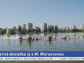 Jazernú desiatku spestrila aj naša najúspešnejšia plavkyňa