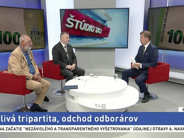 ŠTÚDIO TA3: M. Krajniak a T. Malatinský o búrlivej tripartite
