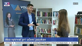 Riaditeľ Volis Academy P. Ondovčák o učení sa cudzích jazykov