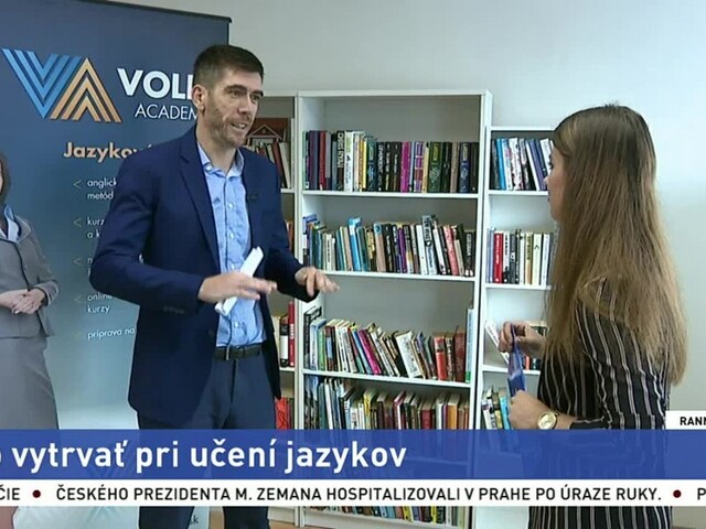 Riaditeľ Volis Academy P. Ondovčák o učení sa cudzích jazykov