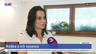 Všeobecná lekárka Z. Pitoňáková o rúškach a ich nosení