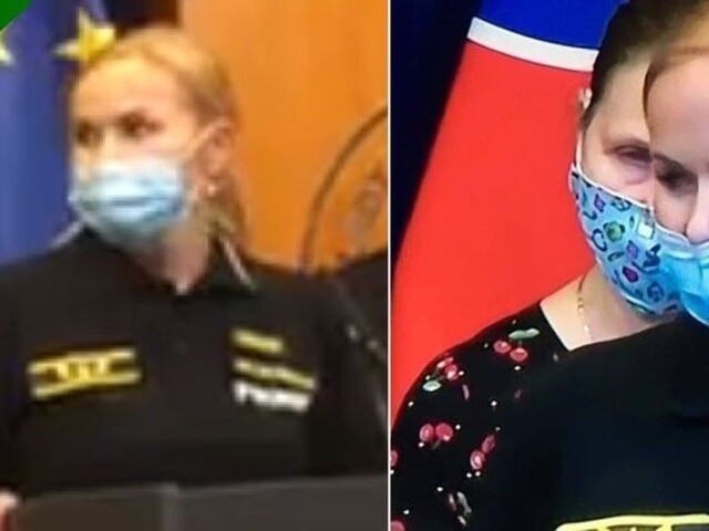 Policajná šéfka hovorila o rúškach, vytŕčal jej nos. Chybu priznala