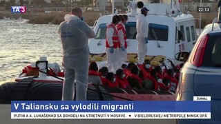 Na ostrove zakotvila loď s migrantmi, starosta vyzýva na štrajk