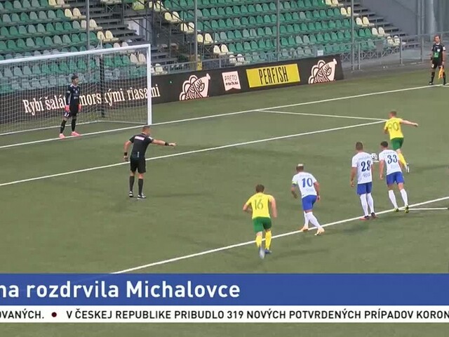 DAC stále stopercentý. Žilina zdolala Michalovce, Liptáci sa trápia