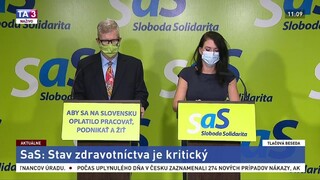 TB J. Cigánikovej a M. Barta o kritickom stave zdravotníctva