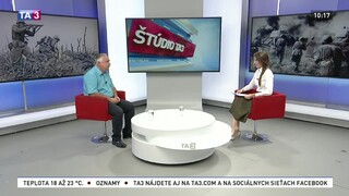 ŠTÚDIO TA3: P. Velčický o druhej svetovej vojne
