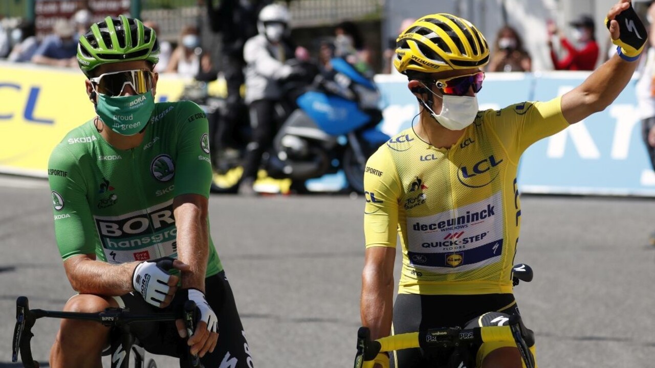 Sagan si udržal zelený dres, Roglič je víťazom štvrtej etapy