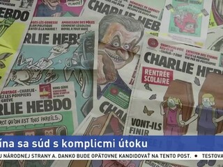 Začal sa súd s komplicmi útokov v Paríži, ide o Charlie Hebdo