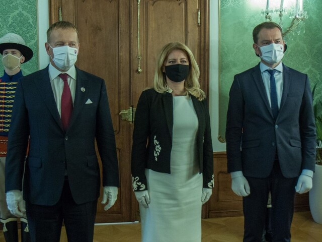 Čaputová po raňajkách s premiérom a Kollárom: Nie sme mafiánsky štát