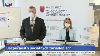 TB ministerstva práce o bezpečnosti zariadení sociálnych služieb