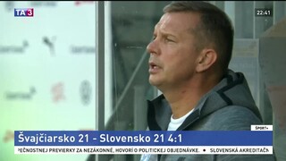 Reprezentantom do 21 rokov sa nedarilo, vo Švajčiarsku prehrali