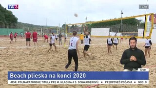 Beach plieska na konci. Redaktori TA3 sa zúčastnili volejbalového turnaja