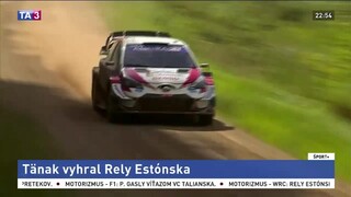Tänak využil domáce prostredie, s prehľadom ovládol Rely Estónska