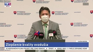 TB ministra životného prostredia J. Budaja o zlepšení kvality ovzdušia