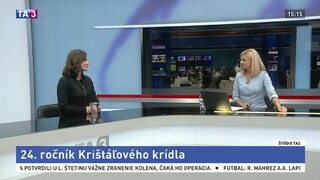 HOSŤ V ŠTÚDIU: D. Barteková, nová riaditeľka Krištáľového krídla, o jeho oceneniach