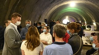 Železničný tunel Milochov prerazili aj napriek meškaniu