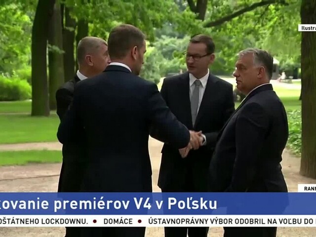 Premiéri V4 sa stretávajú, Babiš odmietol opozíciu z Bieloruska