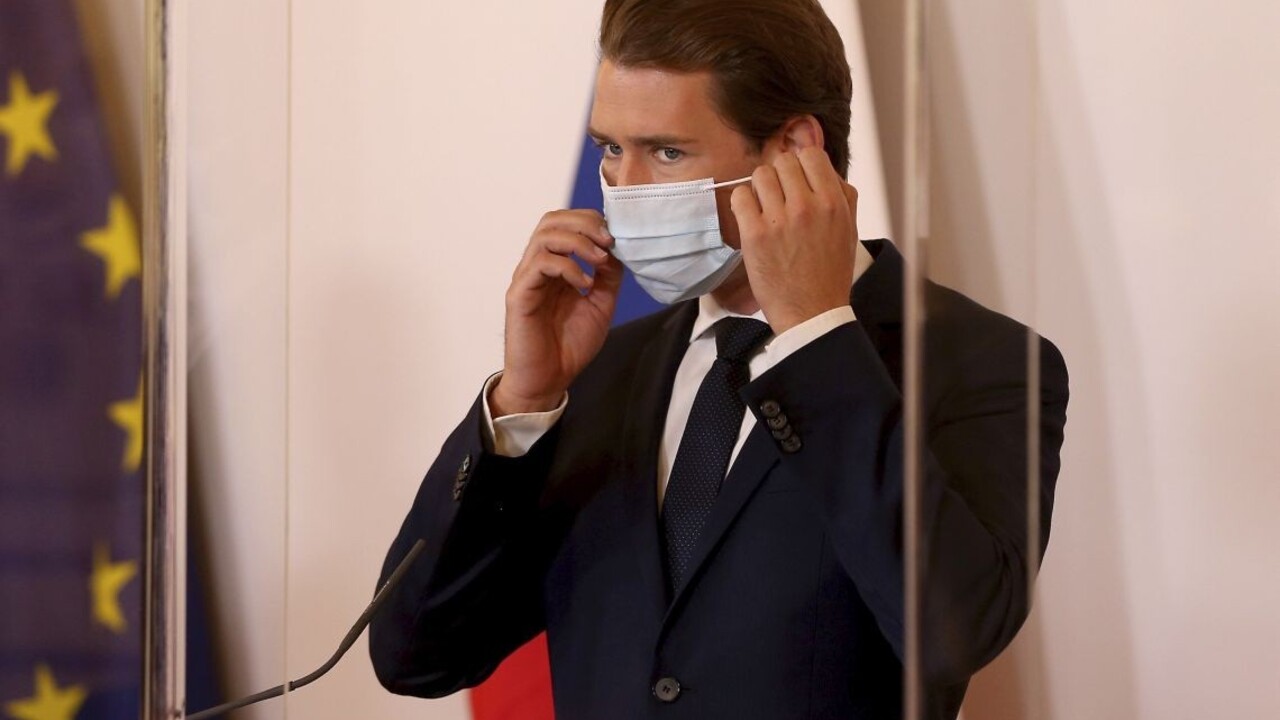 Čísla stúpajú, zažívame začiatok druhej vlny, tvrdí rakúsky kancelár