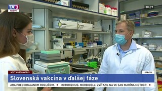 Riaditeľ vedeckého tímu N. Žilka o slovenskej vakcíne v ďalšej fáze