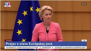 Prejav šéfky EK U. von der Leyenovej o stave Európskej únie