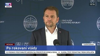 TB premiéra I. Matoviča o protipandemických opatreniach