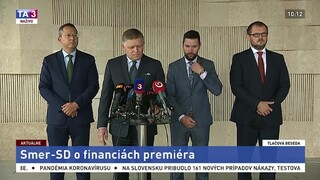 TB predstaviteľov Smeru-SD aj o financiách Matovičovcov