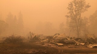 Dym z obrovských požiarov v Kalifornii bol vidieť i na Slovensku