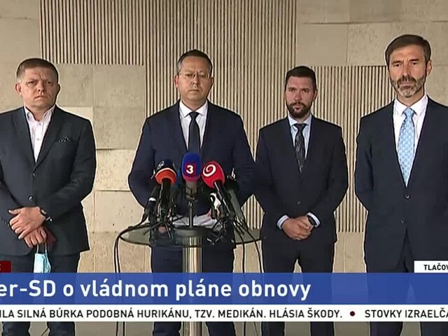 TB predstaviteľov Smeru-SD o vládnom pláne obnovy